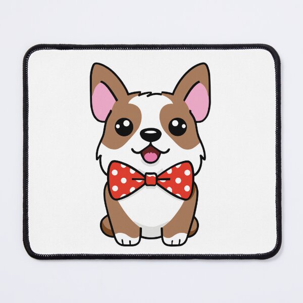 Item preview, Happy dog with a polka-dot bow tie designed and sold by Grey House.
