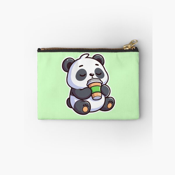 Item preview, Kawai Cute Panda Drinking Coffee 1 | Pets and Animals for Men and Women t-shirt designed and sold by panchiTWO.