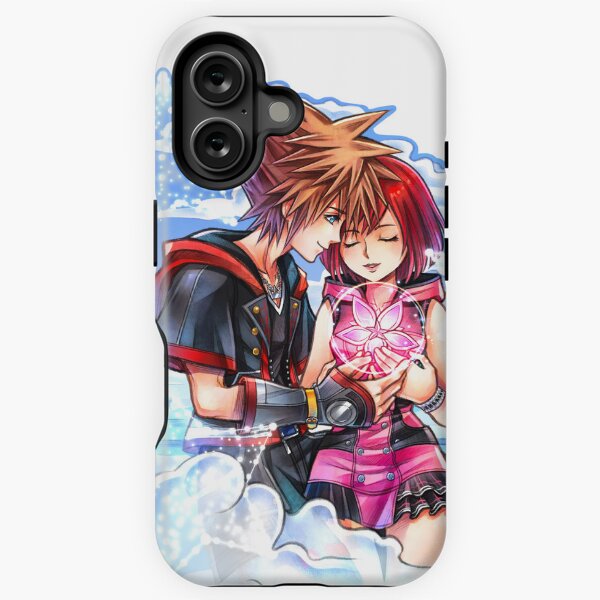 Vista previa del artículo con la obra «Sora y Kairi KH3 recuerdan», diseñado y vendido por Lali-Holley.