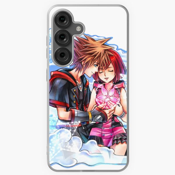 Vista previa del artículo con la obra «Sora y Kairi KH3 recuerdan», diseñado y vendido por Lali-Holley.