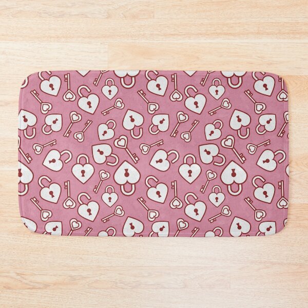 Item preview, Valentine's day pattern with with locks and keys designed and sold by Fishik.