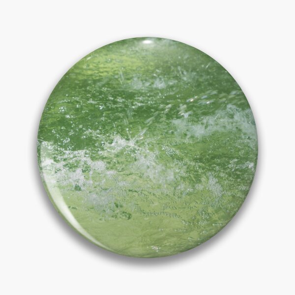Item preview, Summery Fountain Abstract in Emerald and Jade Greens designed and sold by Georgia Mizuleva.