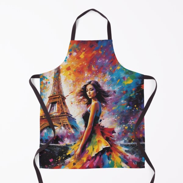 Item preview, Paris girl and Eiffel Tower designed and sold by JackFreestone.