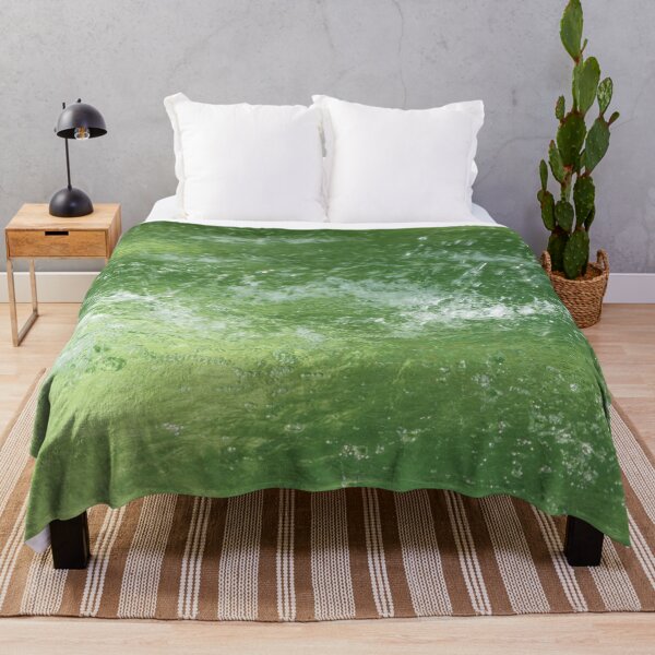 Item preview, Summery Fountain Abstract in Emerald and Jade Greens designed and sold by Georgia Mizuleva.
