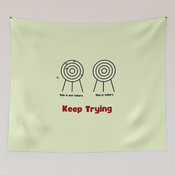 Item preview, Keep Trying - Wise Illustration designed and sold by RayAndDice.
