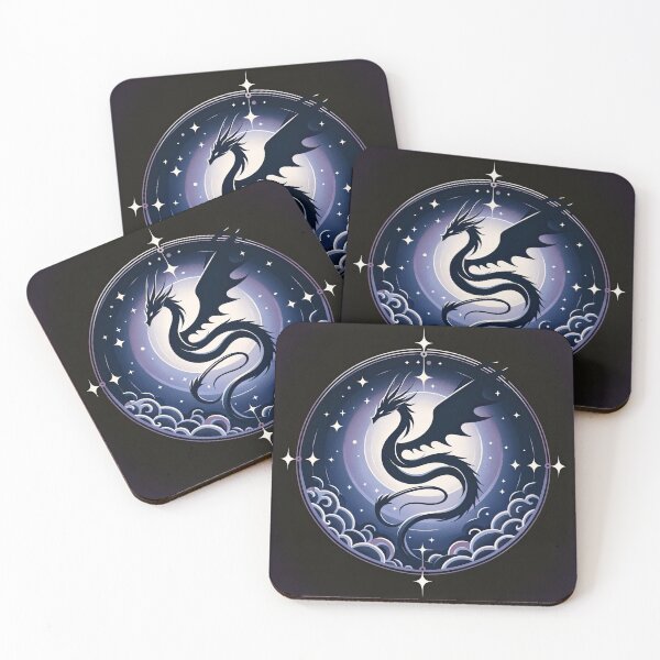 Item preview, Celestial Dragon Dance in Night Sky designed and sold by SunkenCost.