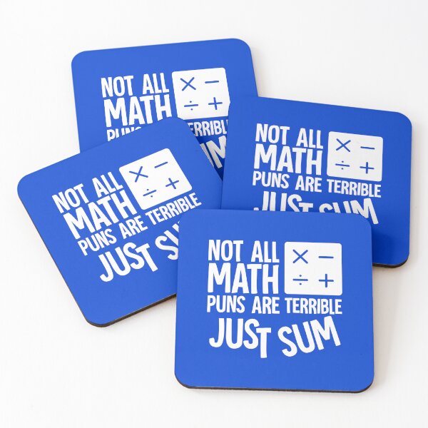 Item preview, Not All Math Puns Are Terrible Just Sum designed and sold by HorizonDesignz.