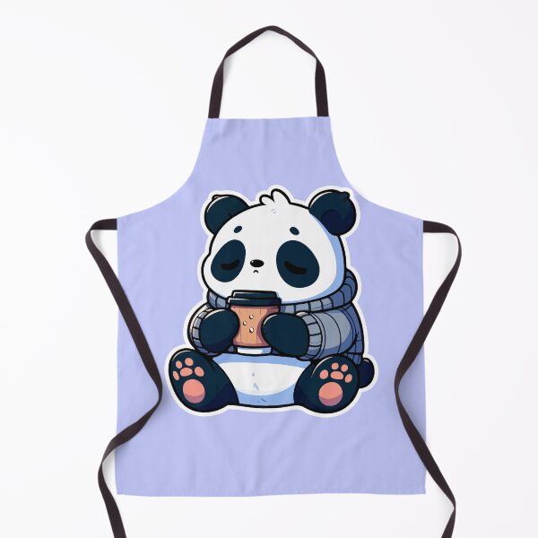 Item preview, Kawaii Cute Panda Drinking Coffee 2 | Pets and Animals for Men and Women t-shirt designed and sold by panchiTWO.