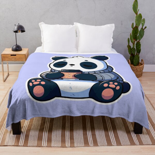 Item preview, Kawaii Cute Panda Drinking Coffee 2 | Pets and Animals for Men and Women t-shirt designed and sold by panchiTWO.