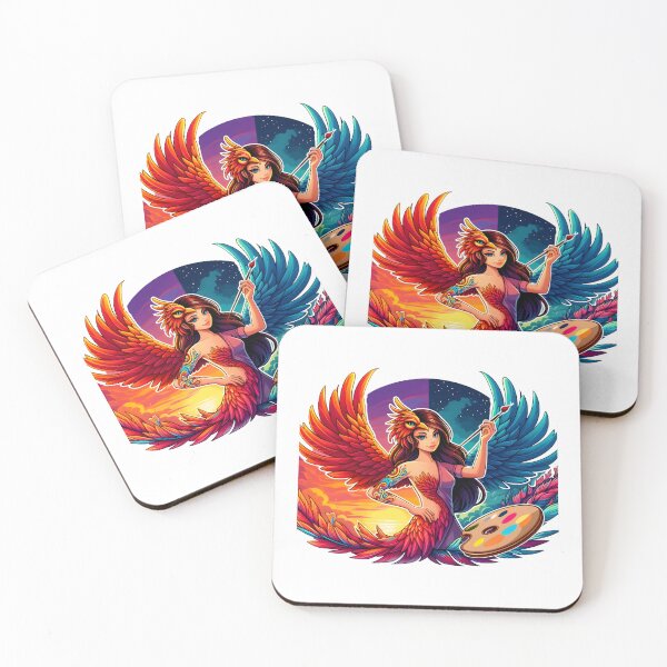 Item preview, Phoenix's Palette: Twilight Enigma designed and sold by AI-Only Creations.