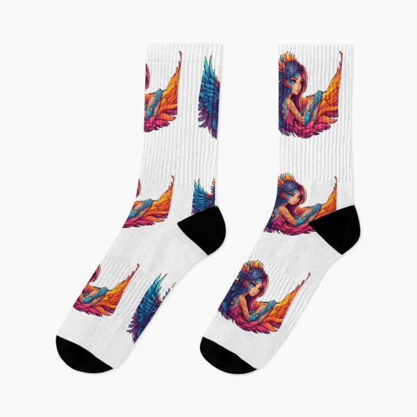 Item preview, Eclipsed Wings: Chromatic Alchemy designed and sold by AI-Only Creations.