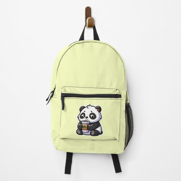 Item preview, Kawaii Cute Panda Drinking Coffee 3 | Pets and Animals for Men and Women t-shirt designed and sold by panchiTWO.