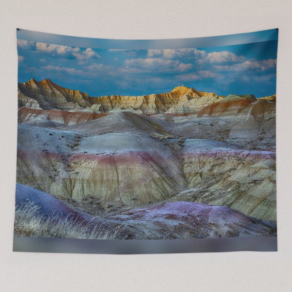 Item preview, Color in the Hills - Badlands National Park, SD designed and sold by Kathy Weaver.
