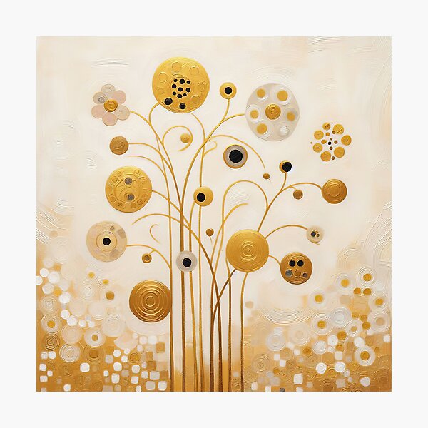 Item preview, Fleurs de Gustav Klimt designed and sold by maniacfitness.