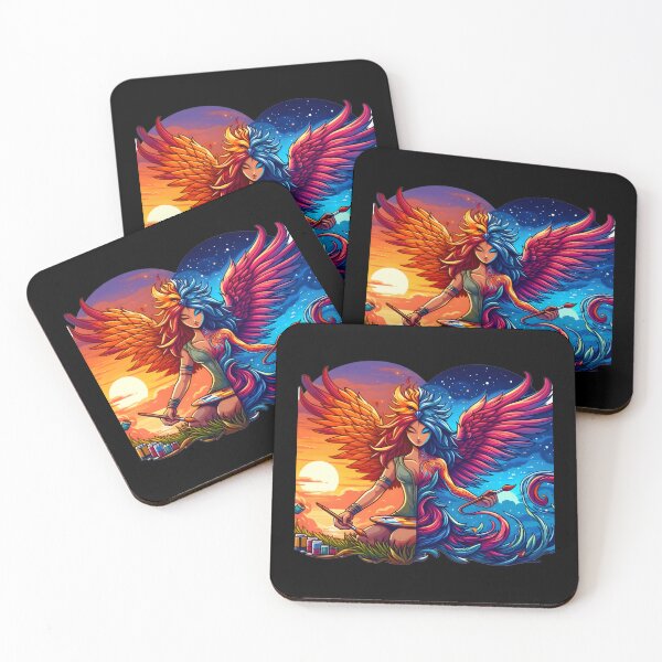 Item preview, Mystic Canvas: Celestial Metamorphosis designed and sold by AI-Only Creations.