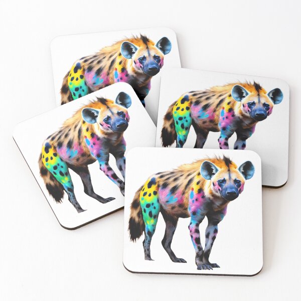 Item preview, Painted hyena designed and sold by MarkPicasso.