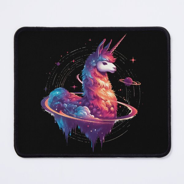 Item preview, Trendy Doodle rainbow llamacorn unicorn llama designed and sold by TomFrontierArt.