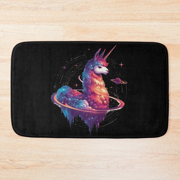 Item preview, Trendy Doodle rainbow llamacorn unicorn llama designed and sold by TomFrontierArt.