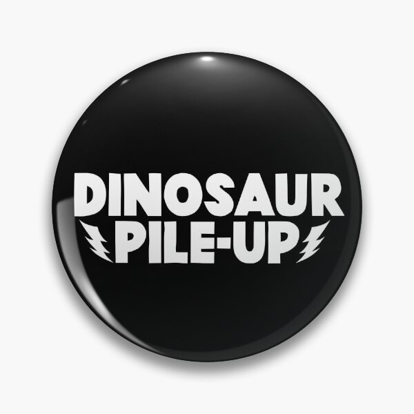Artikelvorschau, Dinosaurier-Haufen-Lightening-Strike-weißes Logo entworfen und verkauft von thebailey.
