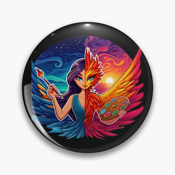 Item preview, Spectral Harmony: Feathered Alchemy designed and sold by AI-Only Creations.