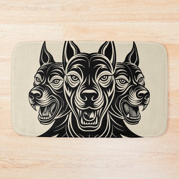 Artikelvorschau, Hund Cerberus entworfen und verkauft von CatCoconut-Art.