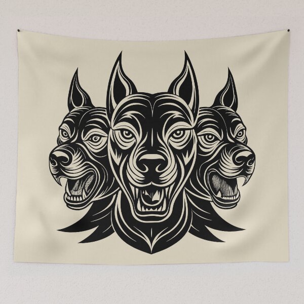 Item preview, Dog Cerberus designed and sold by CatCoconut-Art.