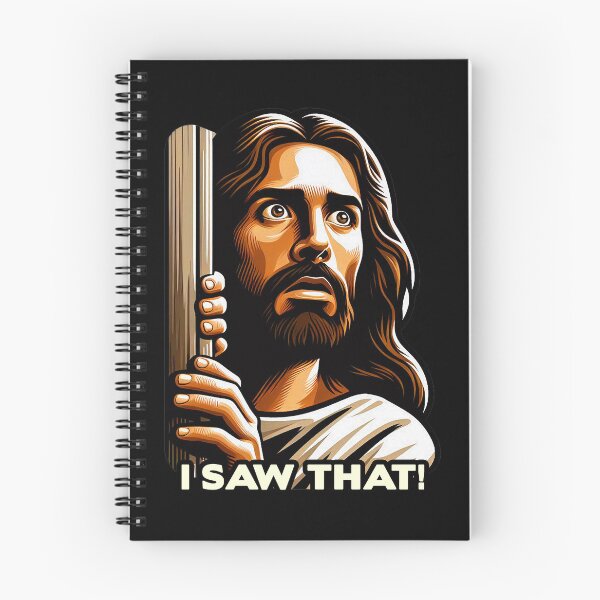 Item preview, I SAW THAT Jesus meme WWJD designed and sold by plushism.