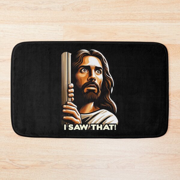 Item preview, I SAW THAT Jesus meme WWJD designed and sold by plushism.