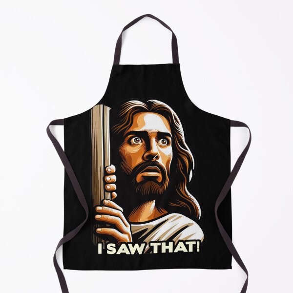 Item preview, I SAW THAT Jesus meme WWJD designed and sold by plushism.