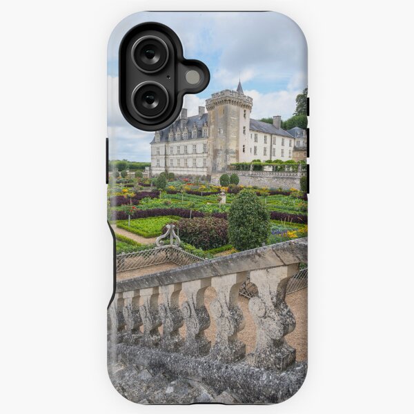 Item preview, Villandry castle in France art print - medieval chateaux travel photography designed and sold by Christa Stroo.
