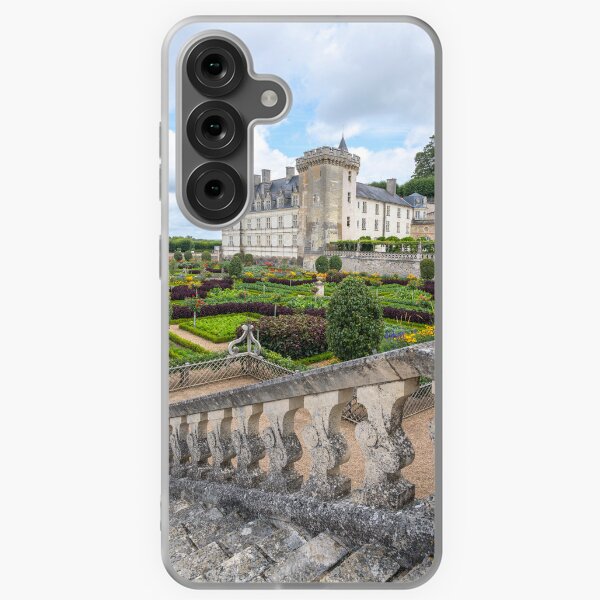 Item preview, Villandry castle in France art print - medieval chateaux travel photography designed and sold by Christa Stroo.