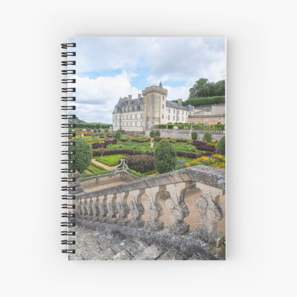 Item preview, Villandry castle in France art print - medieval chateaux travel photography designed and sold by Christa Stroo.