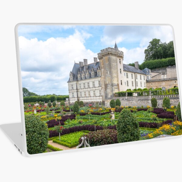 Item preview, Villandry castle in France art print - medieval chateaux travel photography designed and sold by Christa Stroo.