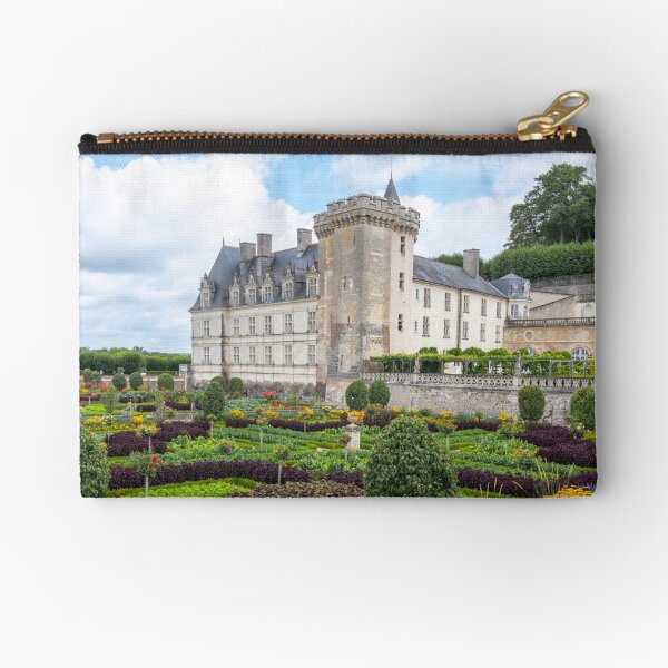 Item preview, Villandry castle in France art print - medieval chateaux travel photography designed and sold by Christa Stroo.