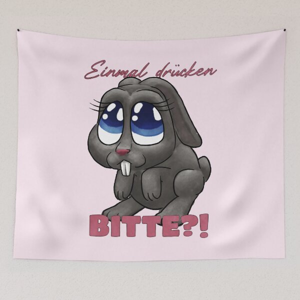 Item preview, Please press cute bunny designed and sold by SuRReal3D.