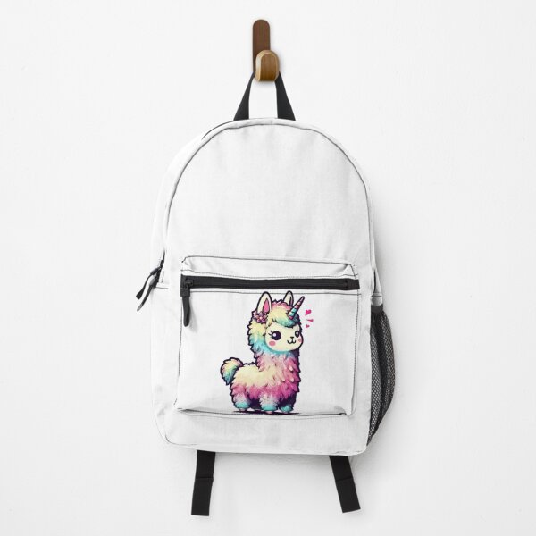 Item preview, Kawaii rainbow llamacorn unicorn llama designed and sold by TomFrontierArt.