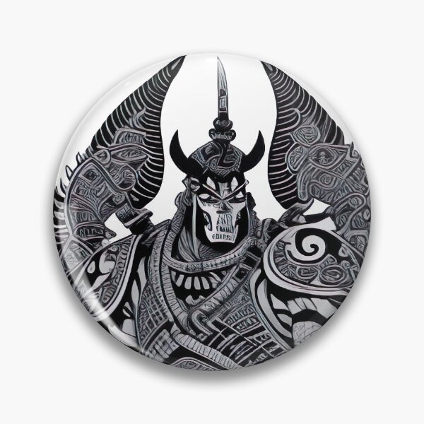 Item preview, Japanese Samurai Warrior Mystical Oni Japan designed and sold by Frostquest.