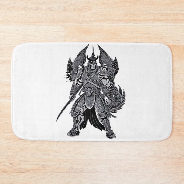 Item preview, Japanese Samurai Warrior Mystical Oni Japan designed and sold by Frostquest.