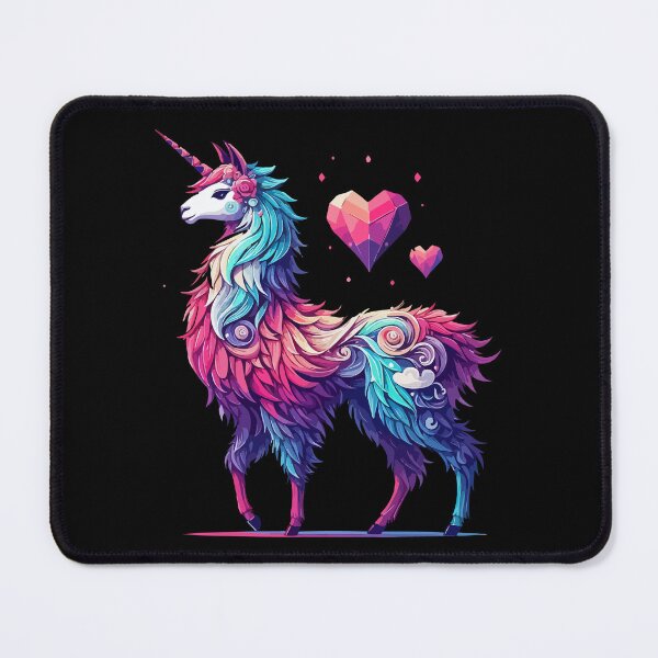 Item preview, Trendy doodle rainbow llamacorn unicorn llama of love designed and sold by TomFrontierArt.