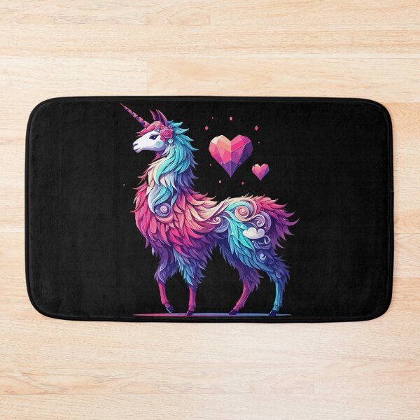 Item preview, Trendy doodle rainbow llamacorn unicorn llama of love designed and sold by TomFrontierArt.