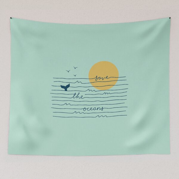 Item preview, Save The Oceans designed and sold by Abhishek Goldar.