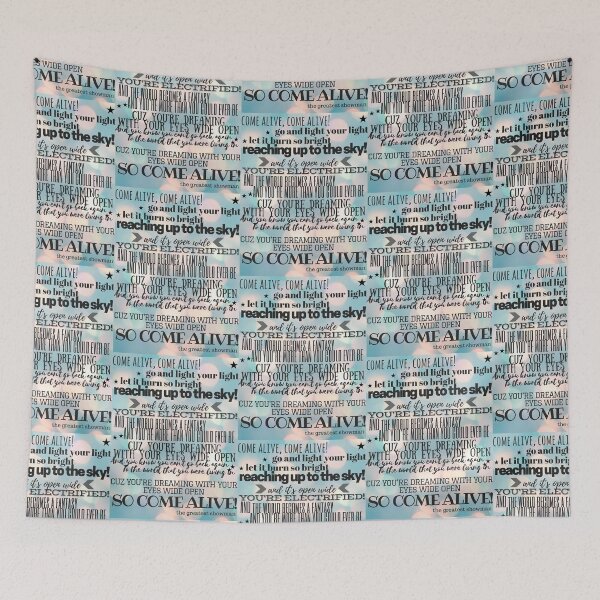 Item preview, Come Alive Lyrics (Bokeh) - The Greatest Showman designed and sold by SamanthaLee33.