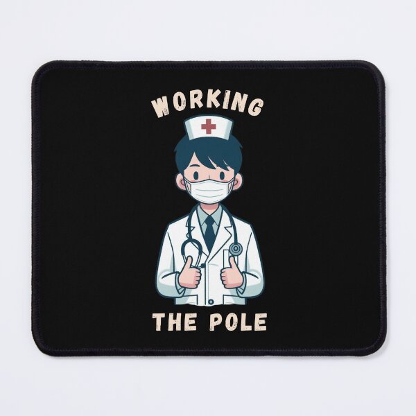 Item preview, Working the Pole Nurse designed and sold by Azrora.