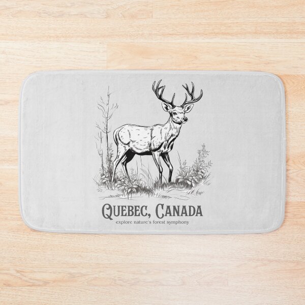 Item preview, QUEBEC’S WANDERLUST: DEER UNVEILING NATURE’S CHARM designed and sold by kcaandwu.