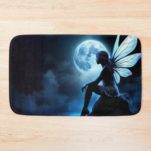 Item preview, Moonlit Mirage | Fairy Silhouette in Cosmic Colorsplash designed and sold by MysticFable.