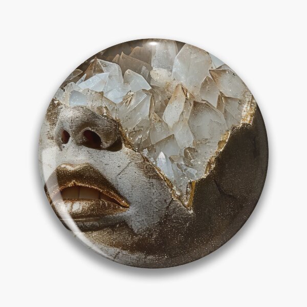 Item preview, Geode Agate Woman Portrait designed and sold by BilgePaksoylu.