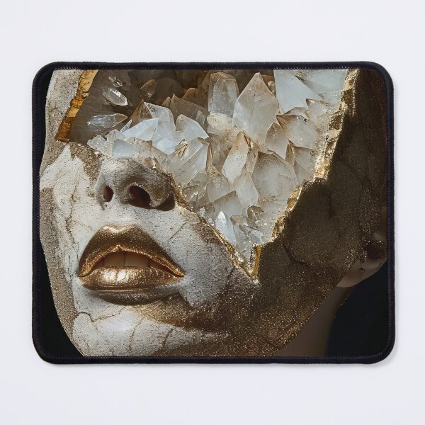 Item preview, Geode Agate Woman Portrait designed and sold by BilgePaksoylu.