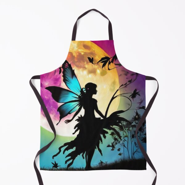 Item preview, Lunar Radiance | Fairy Silhouette in Celestial Colorsplash designed and sold by MysticFable.