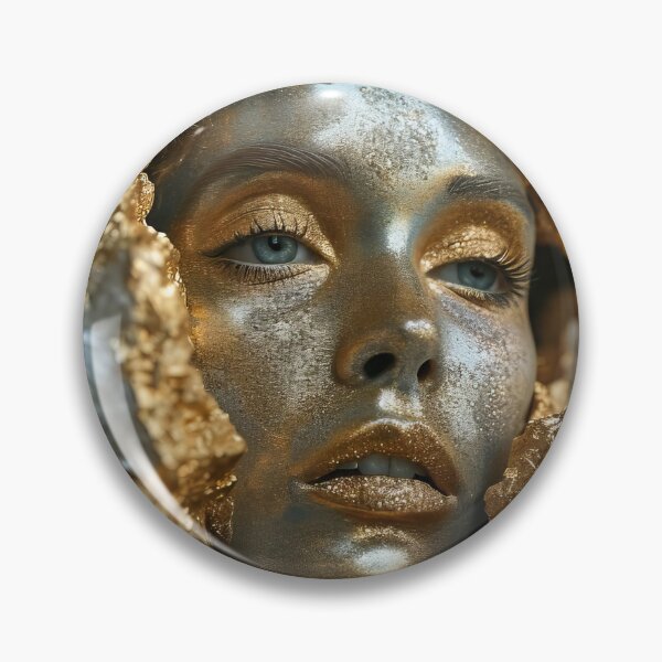 Item preview, Geode Agate Woman Portrait designed and sold by BilgePaksoylu.