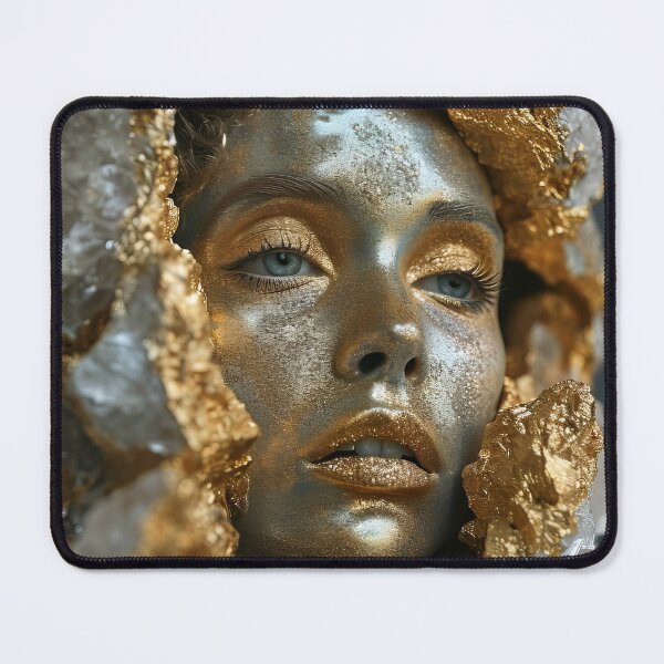 Item preview, Geode Agate Woman Portrait designed and sold by BilgePaksoylu.